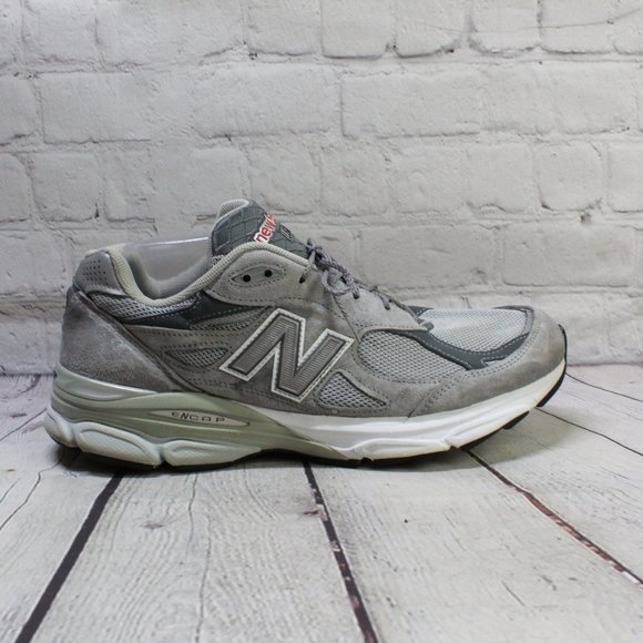 New Balance Other - NEW BALANCE Men's 990 990 V3 Kith Grey  Reflective Lace- Up Athletic Shoes US 11